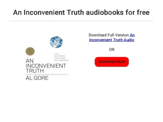 Al Gore An Inconvenient Truth Pdf